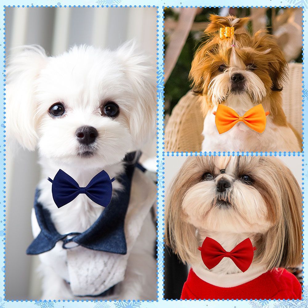 Pet Supplies In Bulk - Adjustable Fashion Dog Bow Tie Collars