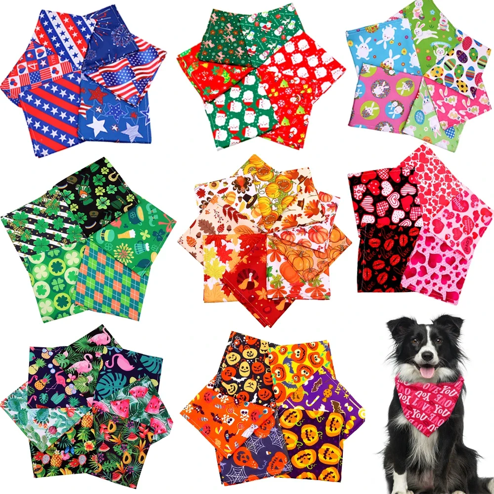 60pcs Dog Bandanas Bulk Wholes - Pet Supplies In Bulk ulasan dan harga