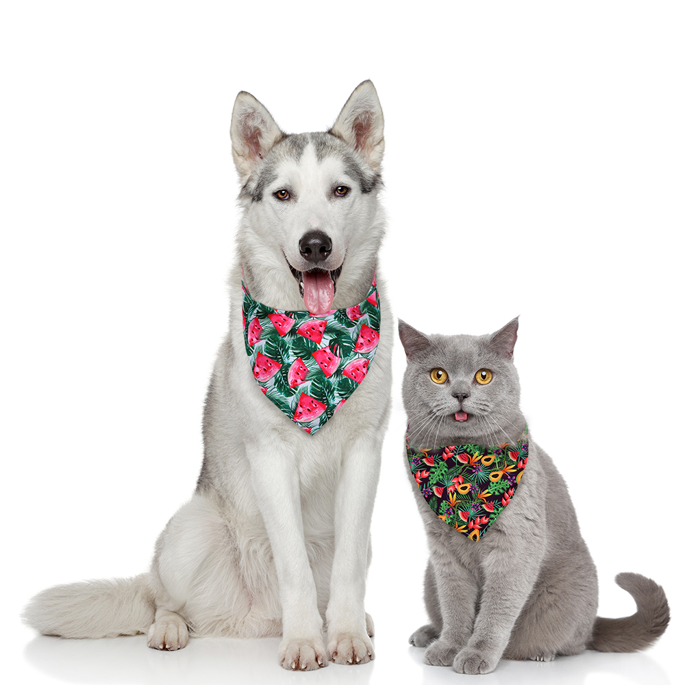 50pcs Dog Bandana Summer Fruit - Pet Supplies In Bulk ulasan dan harga