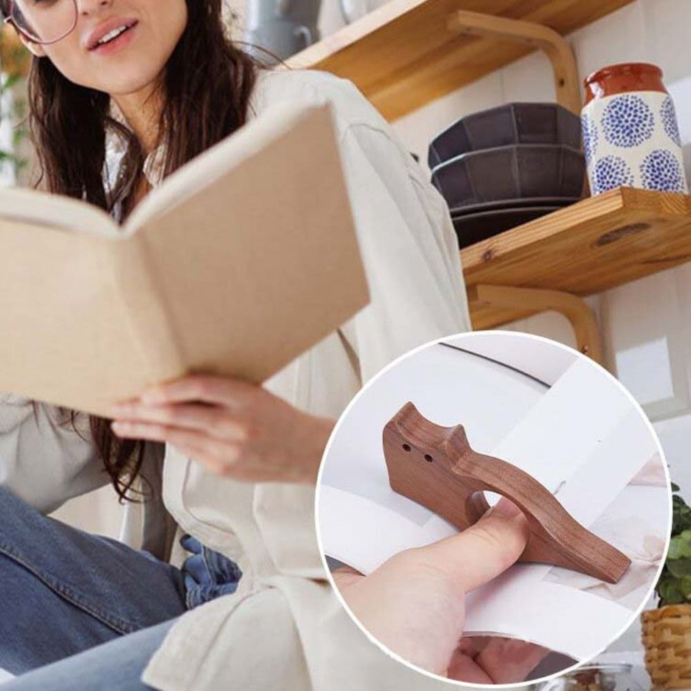 Anti-Slip Wooden Thumb Bookmar - Pet Supplies Ringwood ulasan dan harga