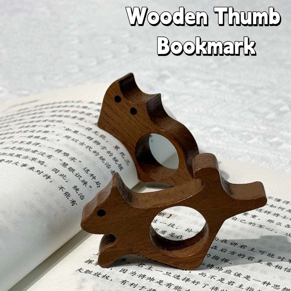 Anti-Slip Wooden Thumb Bookmar - Pet Supplies Ringwood ulasan dan harga